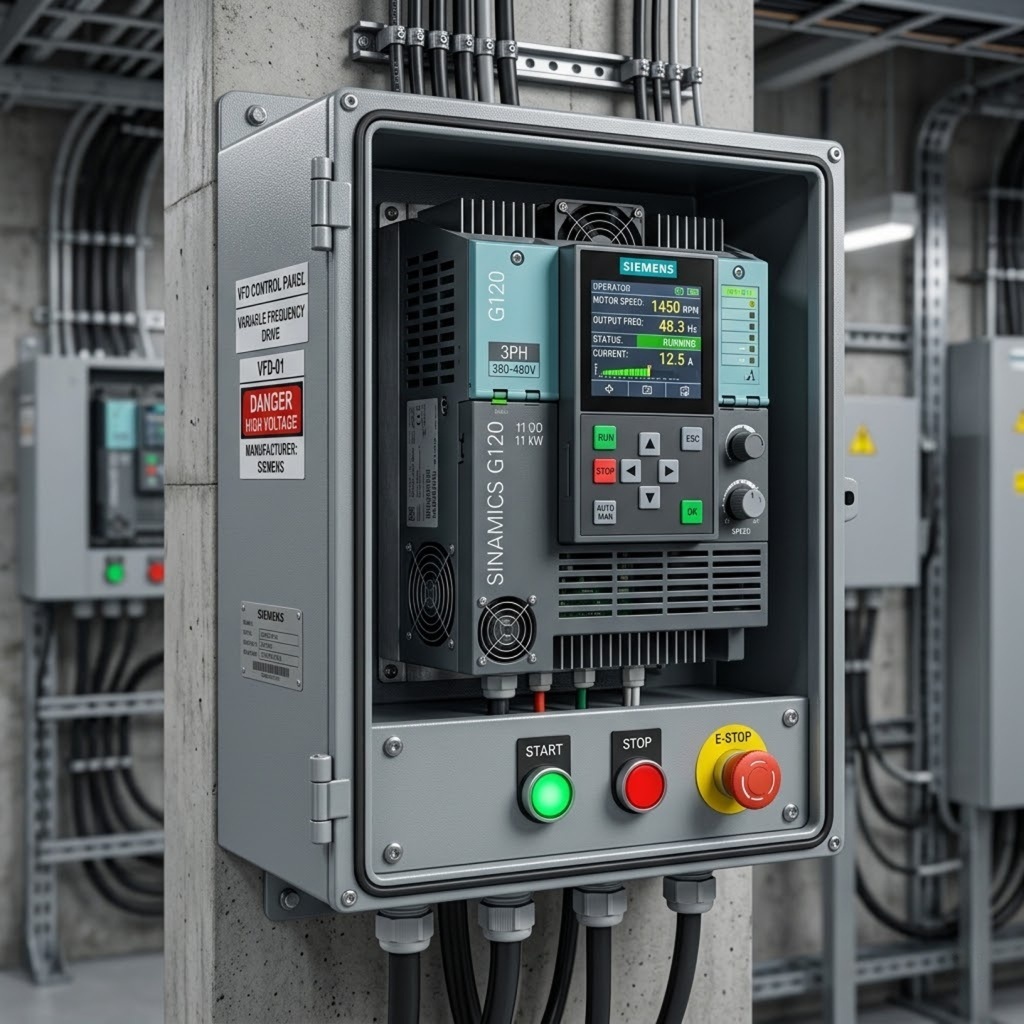 VARIABLE FREQUENCY DRIVE PANEL